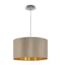 Eglo Pendelleuchte Maserlo Stahl Satin-Nickel | Geeignet für E27