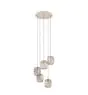Eglo Pendelleuchte Romazzina Stahl Sandig | Geeignet für 5x E27